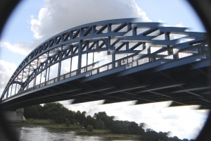 Brücken über der Elbe